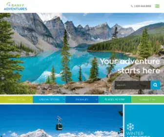 Banffadventures.com(Banff Adventures) Screenshot
