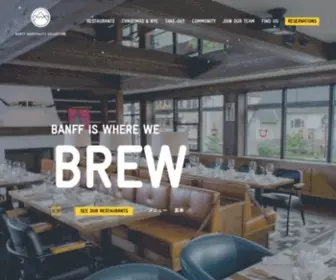 Banffcollective.com(Banff Hospitality Collective) Screenshot