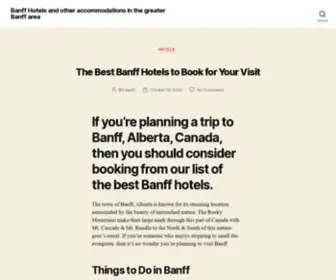 Banffhotelsltd.com(banffhotelsltd) Screenshot