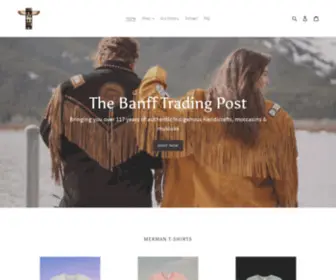 Banffindiantradingpost.com(Banff Indian Trading Post) Screenshot