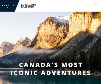 Banffjaspercollection.com(Canadian Rockies Travel Experts) Screenshot