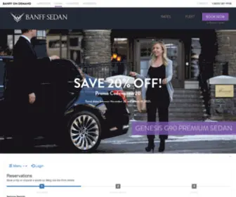 Banffprivatecharters.com(Sedans®) Screenshot