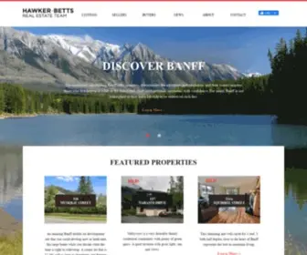 Banffrealestate.com(Banff Real Estate) Screenshot