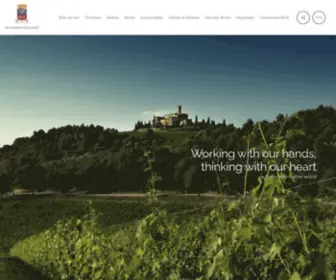 Banfi.com(Banfi Vintners) Screenshot