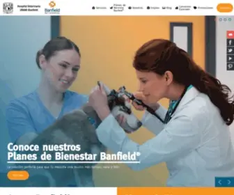 Banfield.com.mx(Banfield Hospital Veterinario) Screenshot