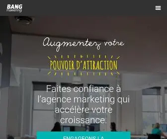 Bang-Marketing.com(Agence marketing) Screenshot