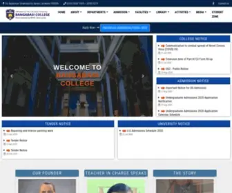 Bangabasi.ac.in(Bangabasi College) Screenshot
