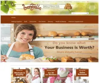 Bangalla.com(Wholesale food distributor and dropship Organic foods from Bangalla Organic) Screenshot