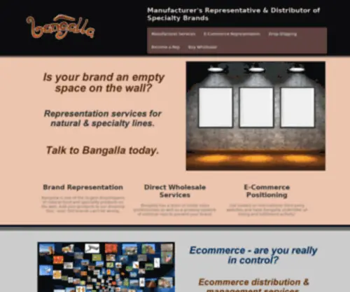 Bangallawholesale.com(Bangalla brand representation) Screenshot