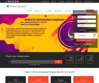 Bangaloreadsolutions.com(Best Website Designing Company in Bangalore) Screenshot