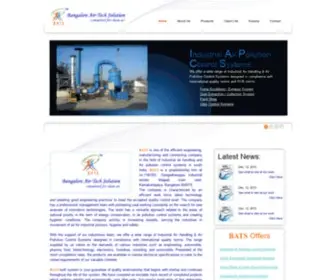 Bangaloreairtech.com(Industrial Air Pollutions Control Systems) Screenshot