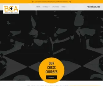 Bangalorechess.com(Bangalore Chess Academy) Screenshot