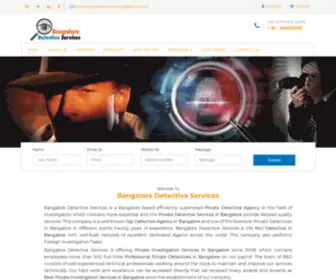 Bangaloredetectiveservices.com(Bangalore Detective Services) Screenshot