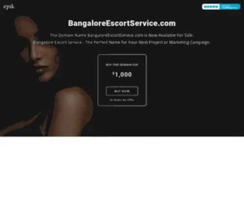 Bangaloreescortservice.com(Bangaloreescortservice) Screenshot