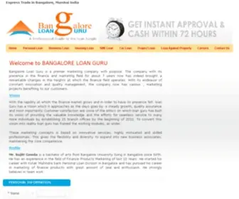 Bangaloreloanguru.com(Bangalore Loan Guru) Screenshot