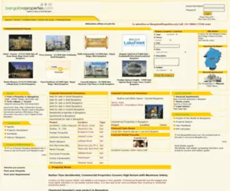 Bangaloreproperties.com(Properties bangalore) Screenshot