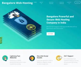 Bangalorewebhosting.com(Bangalore Web Hosting.com offers affordabl Web hosting) Screenshot