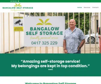 Bangalowselfstorage.com.au(Bangalow Self Storage) Screenshot