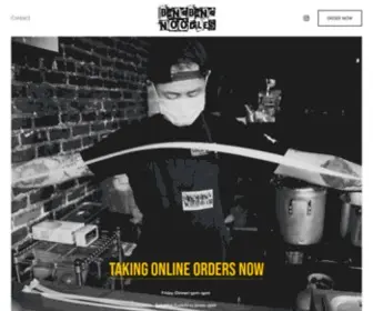 Bangbangnoodlesla.com(Bang Bang Noodles) Screenshot