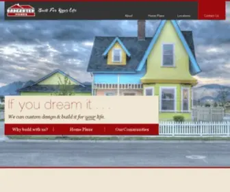 Bangerterhomes.com(Bangerter Homes) Screenshot