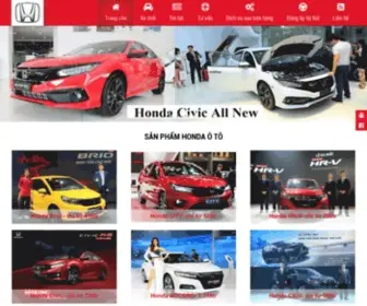 Banggiahonda.com(Showroom) Screenshot