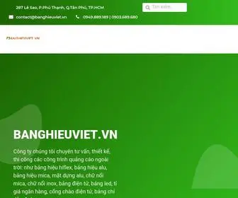 Banghieuviet.vn(Bảng Hiệu Việt) Screenshot