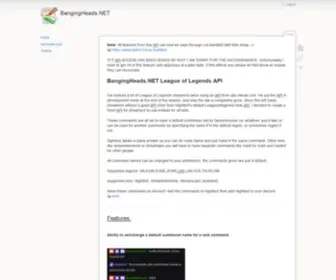 Bangingheads.net(BangingHeads) Screenshot