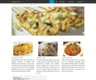 Bangkok-Sushi.com(Bangkok Sushi) Screenshot