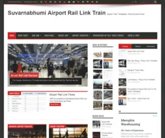Bangkokairporttrain.com(Bangkok Airport Train Guide) Screenshot