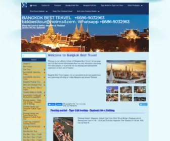 Bangkokbesttravel.com(Bangkok Best Travel) Screenshot