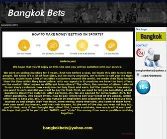 Bangkokbets.info Screenshot