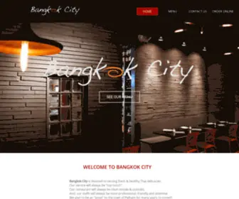 Bangkokcityny.com(Bangkok City Thai Kitchen) Screenshot