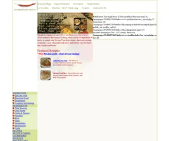 Bangkokcooking.com(Free Thai Food Recipes) Screenshot