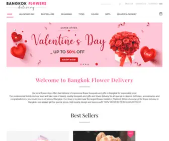 Bangkokflowersdelivery.com(Bangkok Flowers Delivery #1 Flower Online Shop Delivery in Bangkok) Screenshot