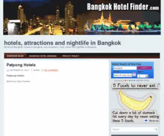 Bangkokhotelfinder.com(Bangkokhotelfinder) Screenshot