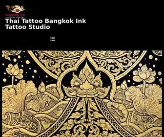 Bangkokinktattoo.com(Thai Tattoos Hand Poke) Screenshot