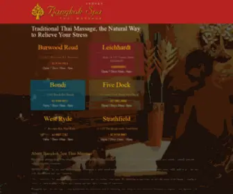 Bangkokspathaimassage.com.au(Bangkok Spa Thai Massage) Screenshot