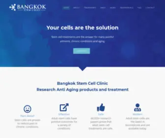 Bangkokstemcells.com(Stem Cell Therapy & Treatment) Screenshot