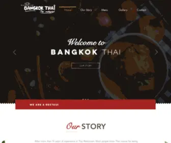 Bangkokthainc.com(Bangkok Thai) Screenshot