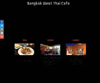 Bangkokwestthaicafe.net(Bangkokwestthaicafe) Screenshot