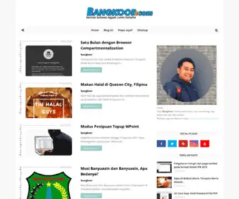 Bangkoor.com(Personal blog of Arif K Wijayanto) Screenshot