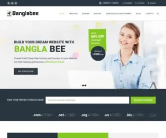 Banglabee.com(Web Hosting) Screenshot