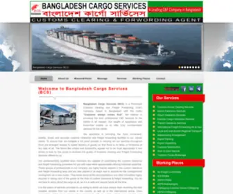 Bangladeshcargo.com(Bangladesh Cargo Services(BCS)) Screenshot