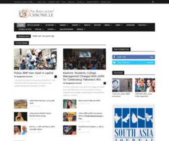 Bangladeshchronicle.net Screenshot