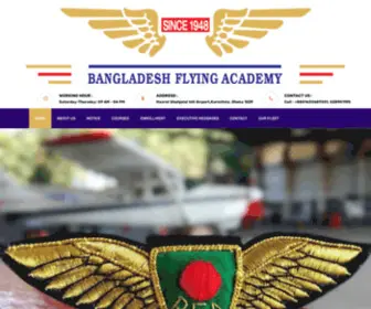 Bangladeshflyingacademy.com(Bangladesh Flying Academy & General Aviation) Screenshot