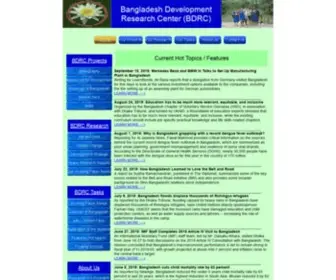 Bangladeshstudies.org(Bangladesh Development Research Center (BDRC)) Screenshot