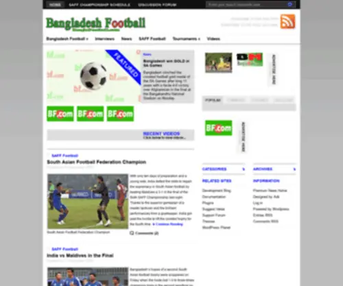 Banglafootball.com(Banglafootball) Screenshot