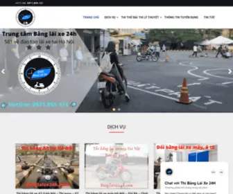 Banglaixe24H.com(Bằng lái xe 24H) Screenshot