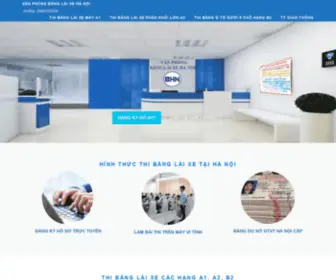 Banglaixehanoi.com(Đào) Screenshot
