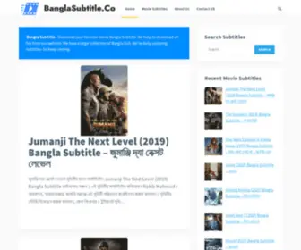 Banglasubtitle.co(Bangla Subtitle) Screenshot